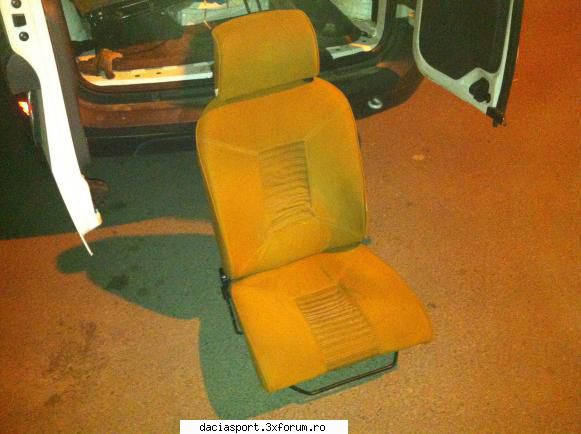 dacia 1410 sport nr. 4806/an: 1991 ultima achizitie, scaune oltcit.