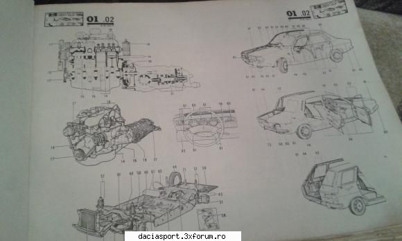 next catalog piese schimb dacia renault 12 pr 907  anii 1970 1973