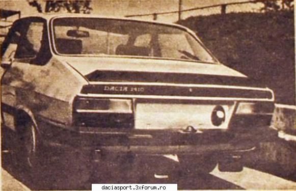 dacia sport galbena 1985 dovada avut ornament aluminiu portbagaj, autoturism 06.1983: