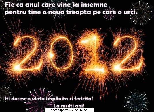2012. La Multi Ani! - La Multi Ani tuturor sportivilor si pasionatilor - Cafenea