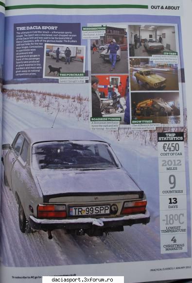 Articol PRACTICAL CLASSICS - AUTOMOBILIA - Discutii diverse