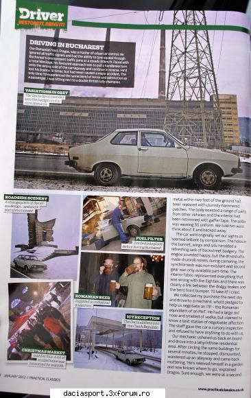Articol PRACTICAL CLASSICS - AUTOMOBILIA - Discutii diverse