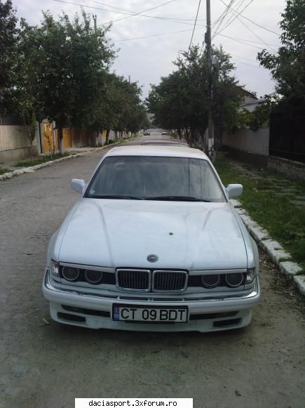 a doua generatie a seriei 7 este hans . 735i din 1987 . piele , full electric , trapa , jaluzea ,