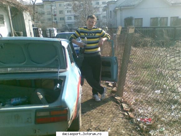 Blue Sport - si autorul dezastrului - Dacia Sport clasica