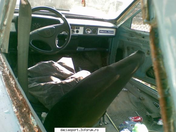 Blue Sport - interior custom - Dacia Sport clasica