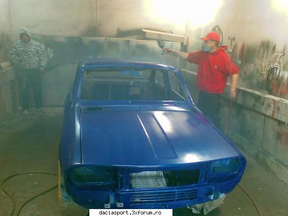 Blue Sport - taticu(eu)asteptand la colt sa vina doctorul - Dacia Sport clasica