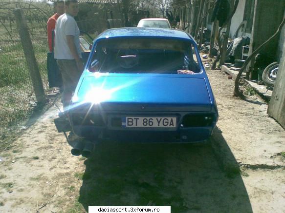 Blue Sport - incepusem sa punem pe ea - Dacia Sport clasica