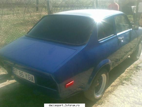 Blue Sport - geamurile foliate, lucasurile - Dacia Sport clasica