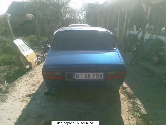 Blue Sport - si cam pana aici am reusit sa pun pe ea. restu - Dacia Sport clasica