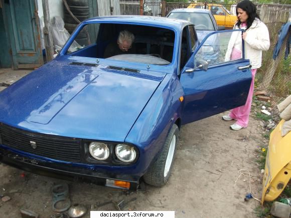 Blue Sport - si cand a inceput sa prinda forma - Dacia Sport clasica