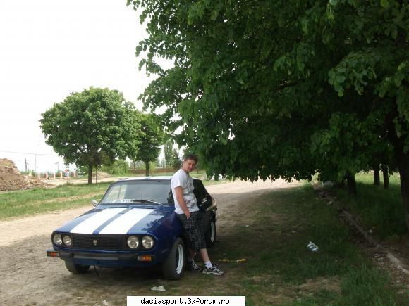 Blue Sport - si poza cu sefu - Dacia Sport clasica