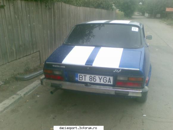 Blue Sport - Poza de azi din "reprezentantza" cu ce a primit - Dacia Sport clasica