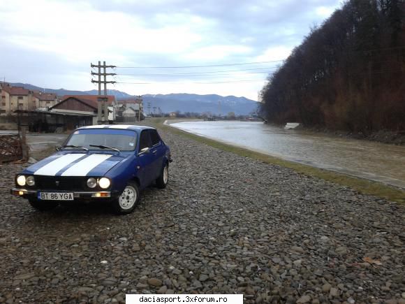 Blue Sport - poze mai vechi intre timp a primit niste jante - Dacia Sport clasica