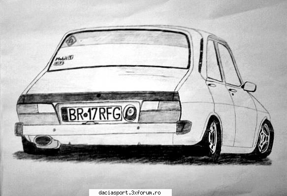 Boeing 737....avion cu reactie(dacia 1982) - RFG-ul nostru in varianta pencil...din nou - Dacia model clasic