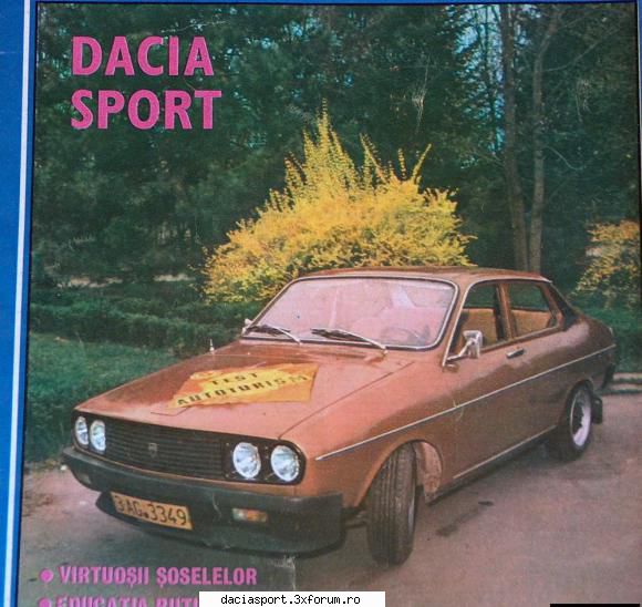 CAUT documentatie despre Dacia Sport - lord_halo1 - Piese si accesorii
