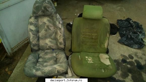 Cumpar scaune original fata pt sport - gata am rezolvat.Am facut rost de unele verzi.Mai - Piese si accesorii