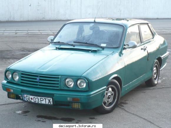 Dacia Sport - Le Vent Vert - Uite aici o faza intermediara . Au mai disparut - Dacia Sport tuning