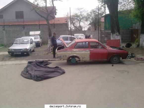Dacia Sport 1985 - pdate azi: dat jos motorul,si dat jos baia de - Dacia Sport clasica