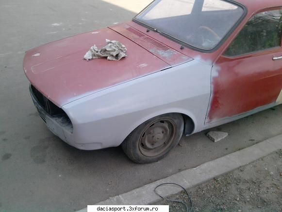 Dacia Sport 1985 - aripa stanga spritz-kituita - Dacia Sport clasica