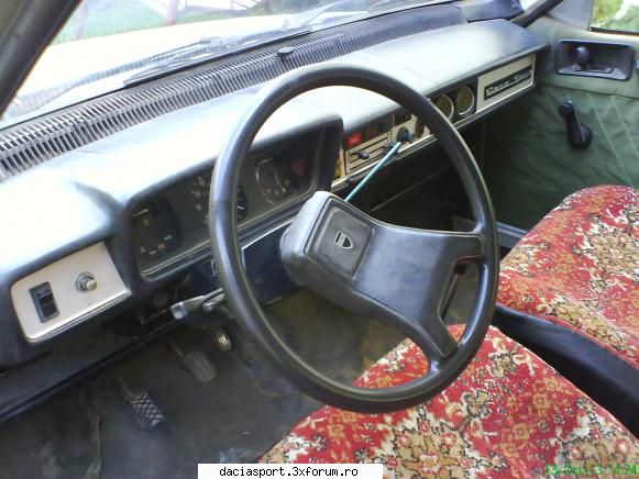 Dacia Sport - bordul cu crapaturile de rigoare - Dacia Sport clasica