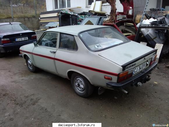 Dacia Sport - Tot ea (pentru a se vedea emblema spate, aici - Dacia Sport clasica