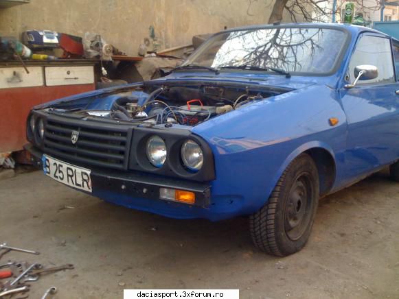 Dacia Sport B-25-RLR - botul complet inapoi cu masca vopsita - Dacia Sport clasica