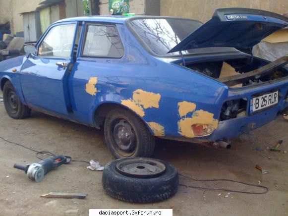 Dacia Sport B-25-RLR - reparatia pe partea stanga - Dacia Sport clasica