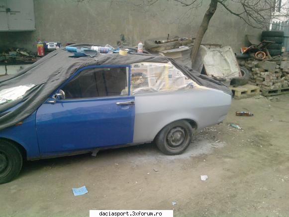 Dacia Sport B-25-RLR - am facut ceva progrese.....am terminat capota mai - Dacia Sport clasica