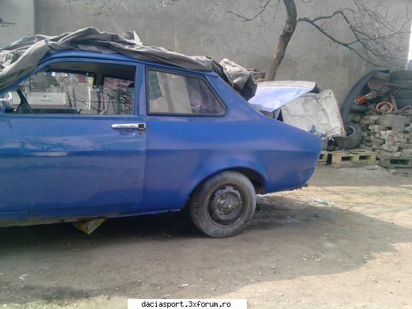 Dacia Sport B-25-RLR - fac progrese......aripa stanga mai trebuie - Dacia Sport clasica