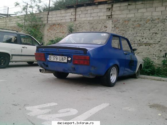 Dacia Sport B-25-RLR - curuletu a primit jantele de fata...fiindca n-am - Dacia Sport clasica