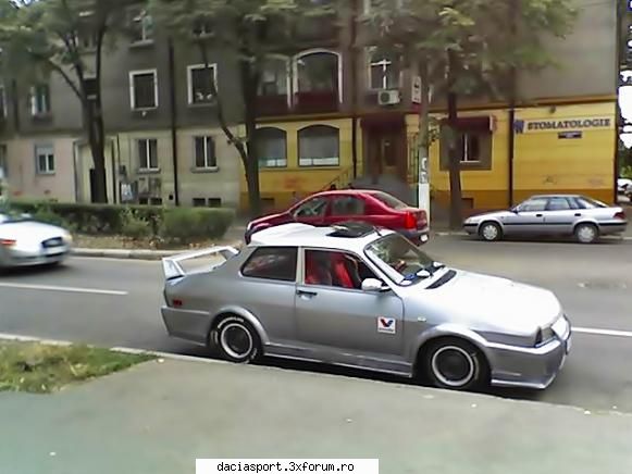 Dacia Sport BR 10 TCM - aa mentionez ca 185-urile le-am plantat pe spate - Dacia Sport tuning