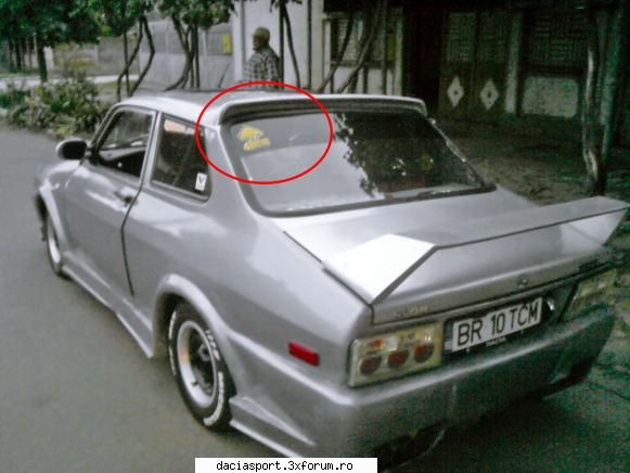 Dacia Sport BR 10 TCM - i-am trantit si stikerul 4tuning - Dacia Sport tuning