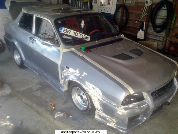 Dacia Sport BR 10 TCM - incepusem sa o finisez unde era crapata si sa - Dacia Sport tuning