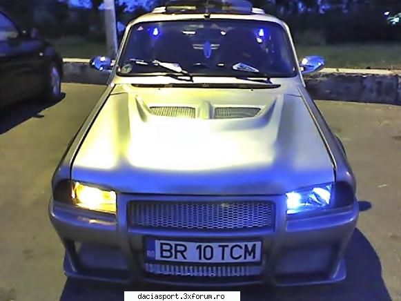 Dacia Sport BR 10 TCM - Niste poze facute seara in portul brailei un loc - Dacia Sport tuning