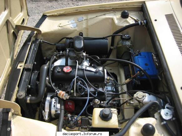 Dacia Sport CJ 31 AVE - Racirea la ulei consta intr-un radiator de ulei - Dacia Sport clasica