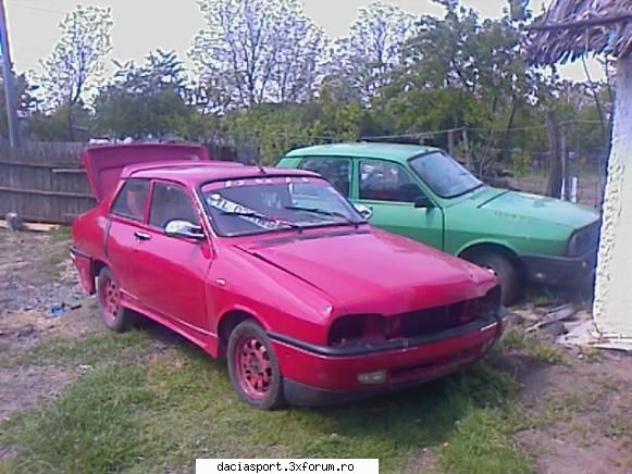 Dacia Sport CT30RCA - Grindina - ) Pe dacia asta galbena sunt montate alte jante - Dacia Sport clasica