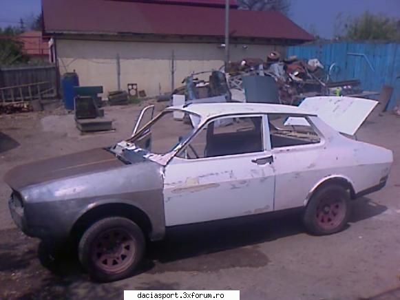 Dacia Sport CT30RCA - Grindina - o scurta istorie a restaurarii - Dacia Sport clasica