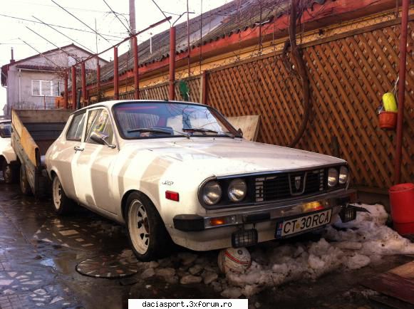 Dacia Sport CT30RCA - Grindina - La iernat... ( remorca e ca barba...a crescut de - Dacia Sport clasica