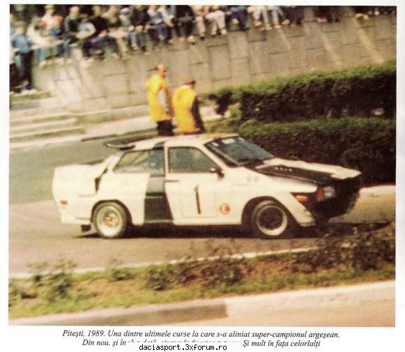 Dacia Sport Rally - fisa de sportiv: Palmares Internaţional - Discutii diverse