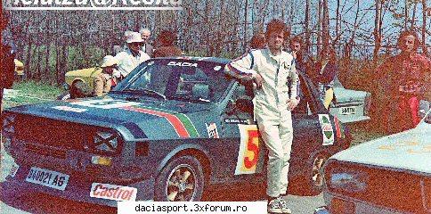 Dacia Sport Rally - Viteză pe circuit: -1981 locul II cu echipa - Discutii diverse