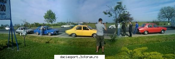 Dacia Tei - o poza cu tricoloru - Dacia model clasic