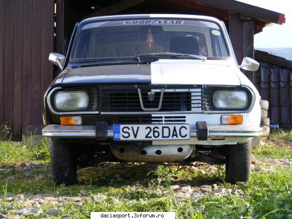 Dacia in alb si negru - aproape terminat de ... restaurat. Mi-am permis - Dacia model clasic