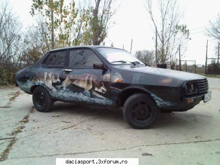 Dacia sport airbrush tuning - Salut! Sper sa va placa! - Postare fotografii