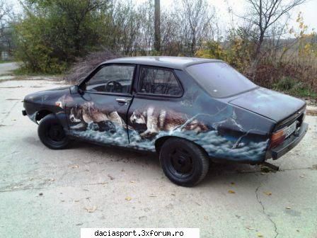 Dacia sport airbush tuning - soliter - Postare fotografii
