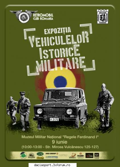 Expozitia vehiculelor istorice militare - Duminica 9 iunie in intervalul 10:00-13:00 - Discutii diverse
