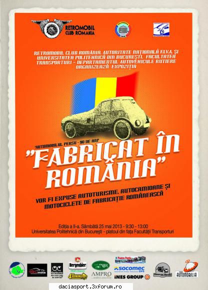 FABRICAT IN ROMANIA - sambata 25 mai - 9:30-13:00 Universitatea Politehnica Bucuresti - Discutii diverse