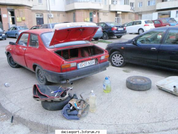 Finally my DS - poze cu betiva...cand am schimbat rezervoru,nu-mi - Dacia Sport tuning