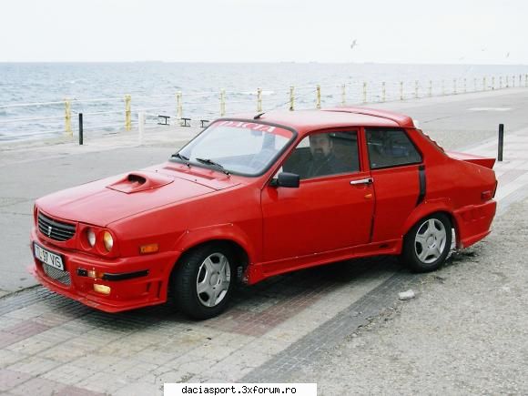 Furia Rosie - Prima mea dacie sport !! :) Am cumparat-o la kg - Dacia Sport tuning