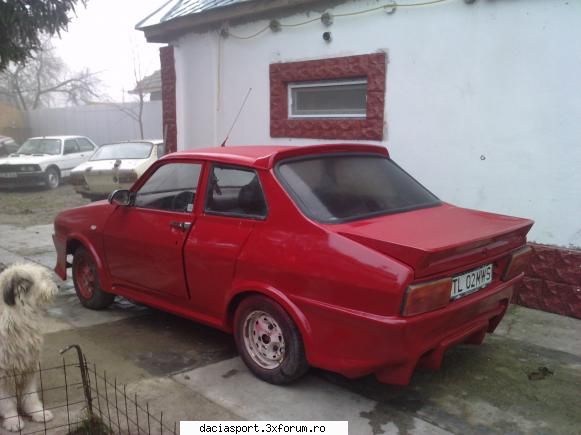 Furia Rosie - Dupa care va trece pe cea crem din fundal . 1.6 - Dacia Sport tuning