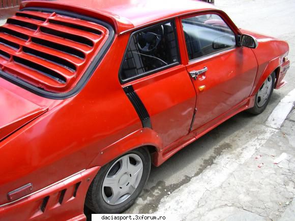 Furia Rosie - Asa avea masina locurile alea pt niste aeratoare - Dacia Sport tuning